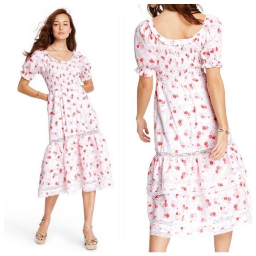 LoveShackFancy for Target Cosette Floral Dress XS - Picture 2 of 9